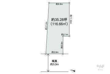 高槻市日吉台二番町 土地
