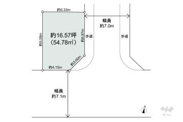 足立区六木3丁目 土地