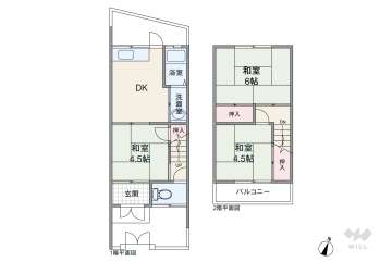 大阪市淀川区田川北3丁目 テラスハウス