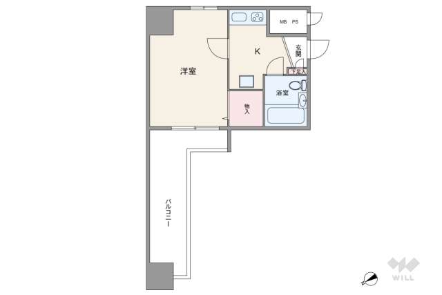 ライオンズマンション新栄:間取り図面