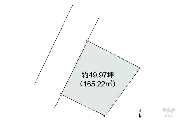 春日井市神屋町 土地:間取り図面