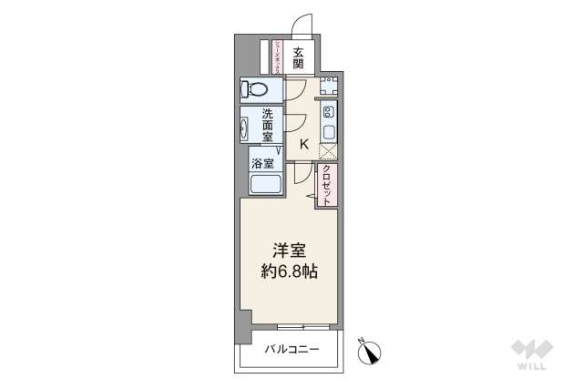 プレサンス新栄リベラ:間取り図面