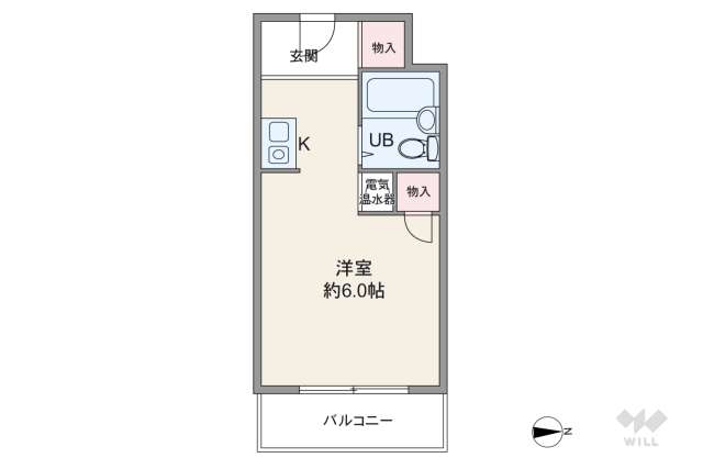 メゾン・ド・アクト:間取り図面