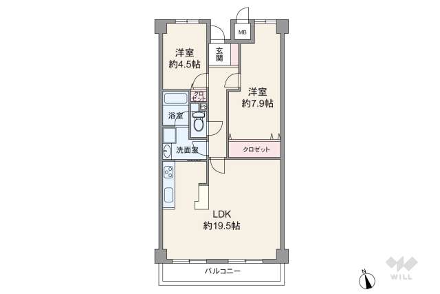 397552Rの間取り図