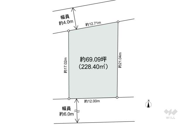 名古屋市守山区大字中志段味字南原 土地(敷地面積:228.4 名古屋市守山区大字中志段味字南原 土地(敷地面積:228.4