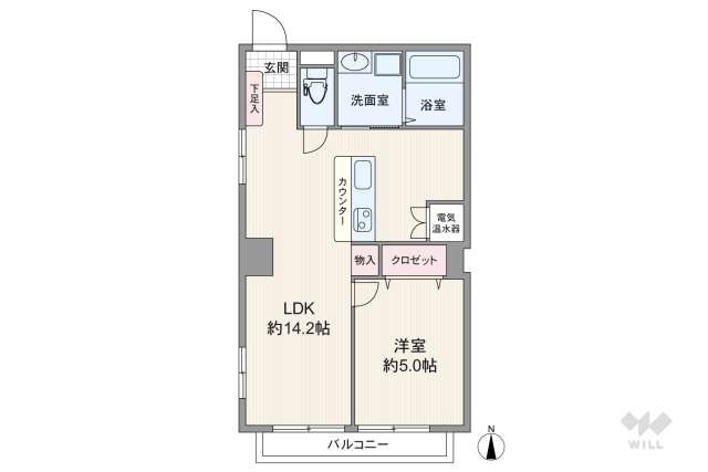 ライオンズマンション八興:間取り図面