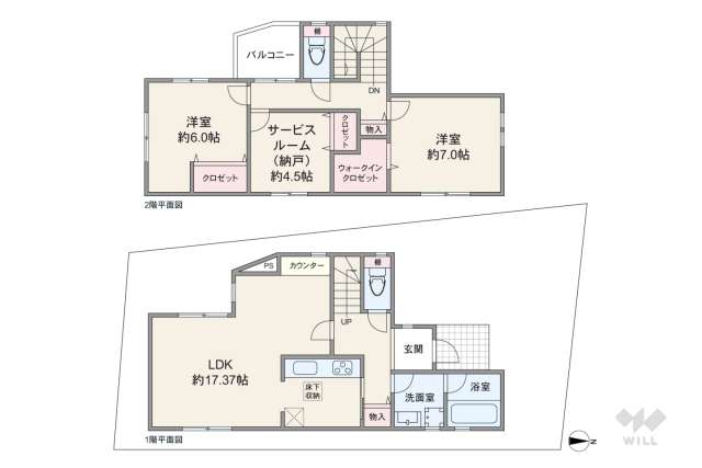 大府市桃山町2丁目 一戸建て:間取り図面
