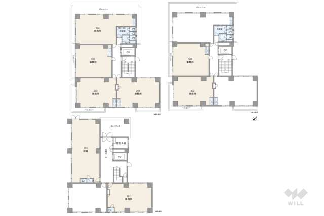 ガーデンコーポ不動前:間取り図面