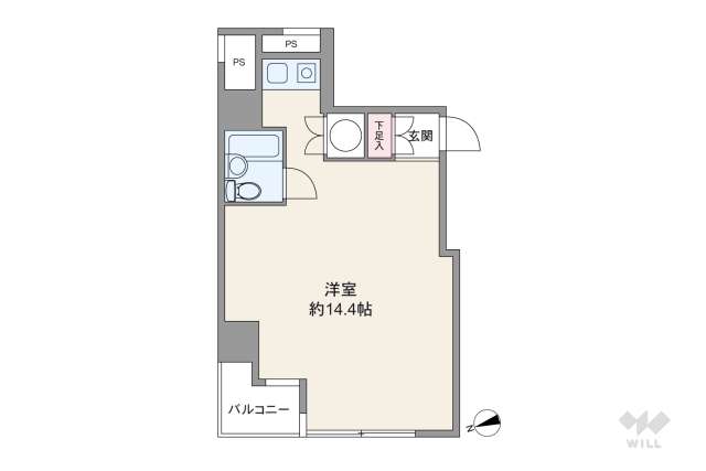 ハイホーム五反田:間取り図面