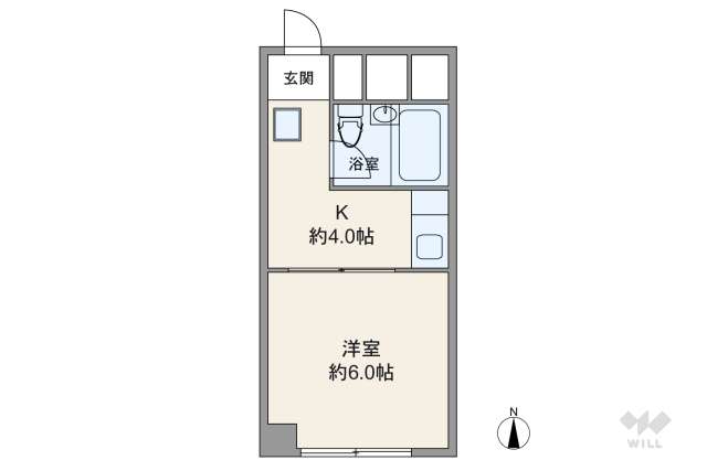 チサンマンション栄:間取り図面