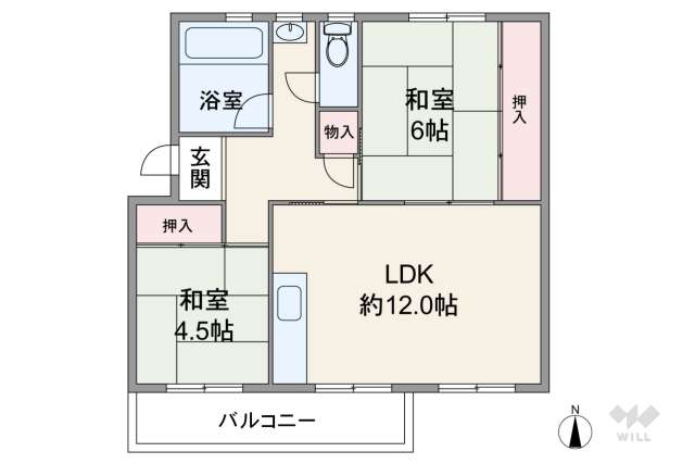 506278Rの間取り図