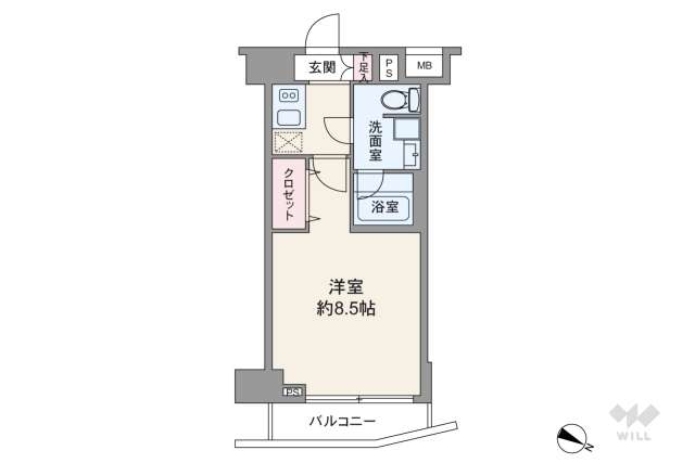 レグゼ長原:間取り図面