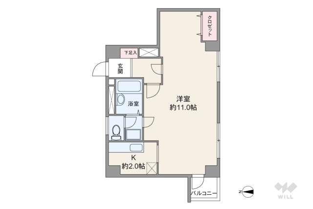 リハイム潮:間取り図面