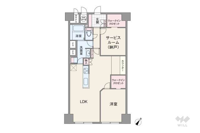 プレディオ鷺沼第１:間取り図面