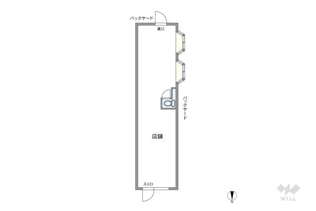 中原ハイツ:間取り図面