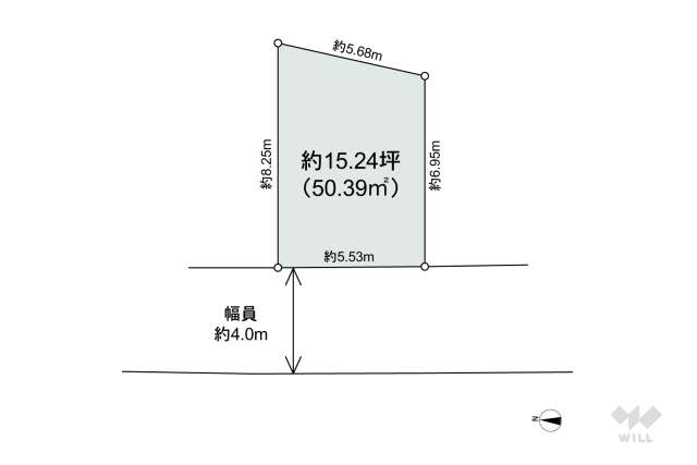 尼崎市大庄北3丁目 土地:間取り図面