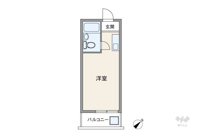 メゾン・ド・ペーシェ:間取り図面