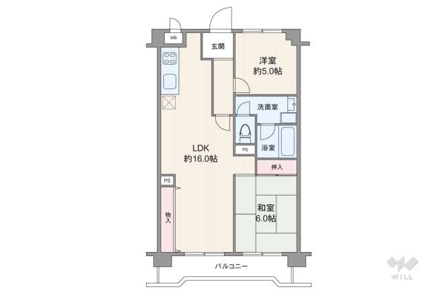 朝日プラザ東豊中２:間取り図面