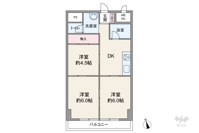 チサンマンション池下:間取り図面