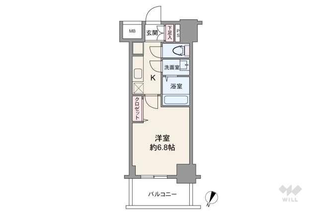 メイクスデザイン名駅南:間取り図面