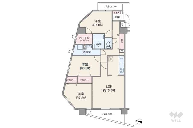 592780Rの間取り図