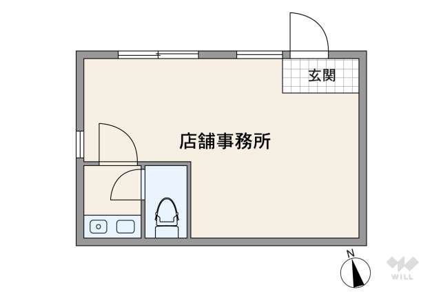 太閤コーポ経堂:間取り図面