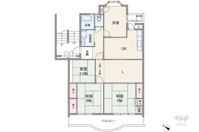 藤森西住宅S棟:間取り図面