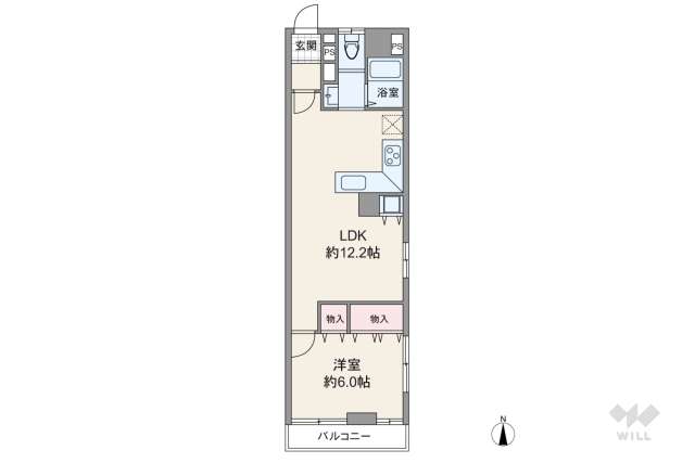 グランドメルシー大森:間取り図面