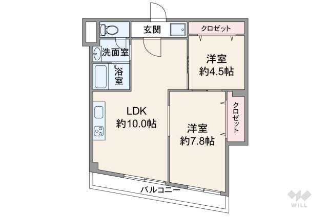 十三エステートハイツ:間取り図面
