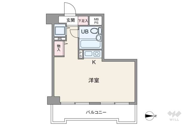 日神パレス平和島:間取り図面