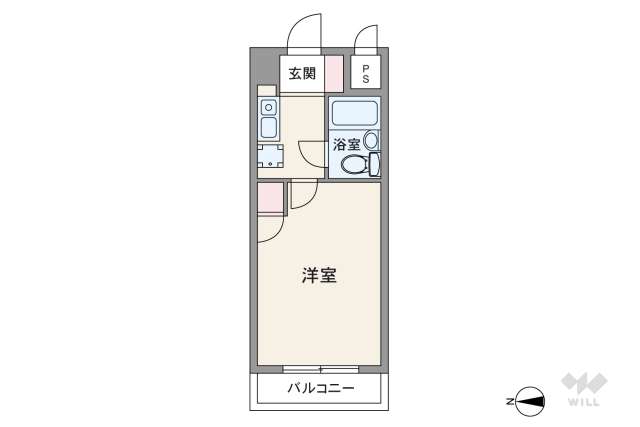 エルヴィーナ多摩川:間取り図面