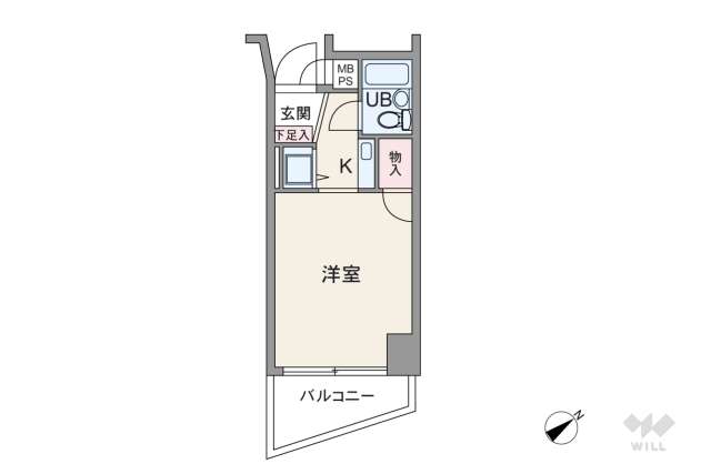 日神パレステージ大森:間取り図面