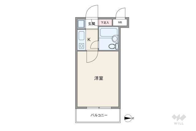 クリオ小竹向原壱番館:間取り図面