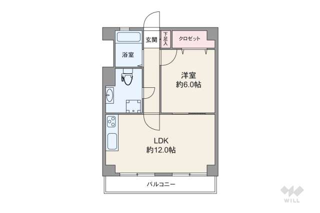 ライオンズマンション赤塚:間取り図面