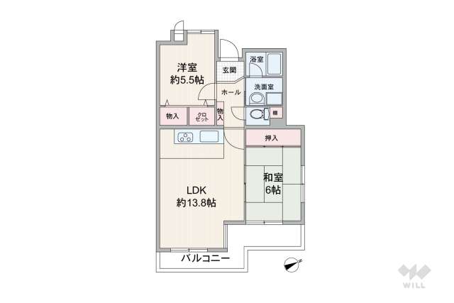 グランドムール宝塚売布南:間取り図面