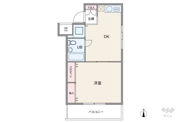 新川崎ダイカンプラザシティ:間取り図面