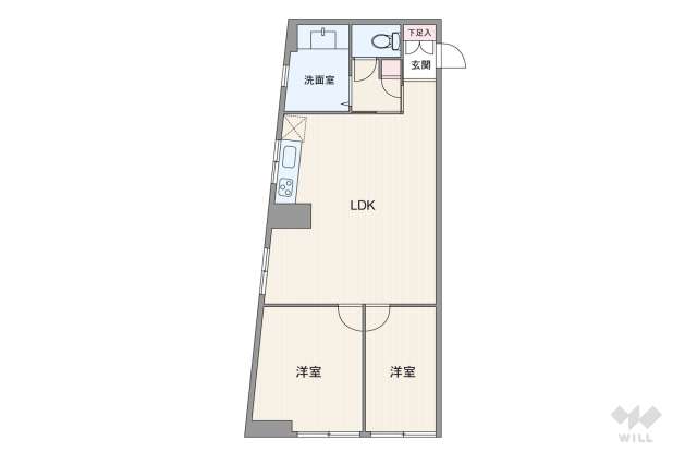 三軒茶屋ターミナルビル:間取り図面