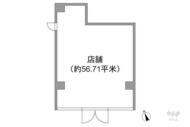 カテリーナ代々木:間取り図面