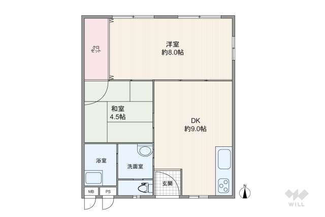 638340Rの間取り図
