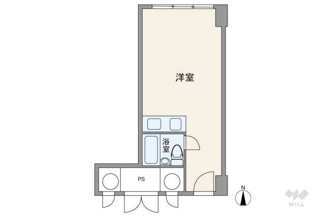 新大阪コーポビアネーズ:間取り図面