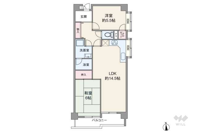 ユニーブル茶屋ヶ坂:間取り図面