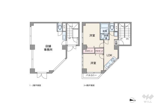 ＴＫビル:間取り図面