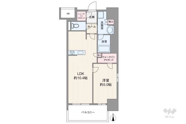オープンレジデンシア今池:間取り図面