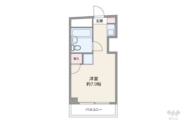 スカイコート西川口２:間取り図面