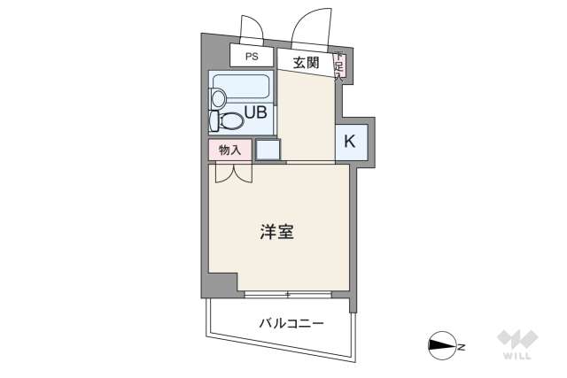 スカイコート西川口２:間取り図面