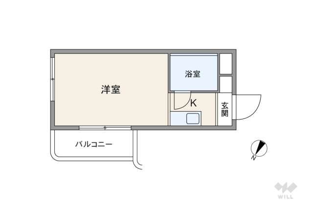 メゾン・ド・カラール:間取り図面