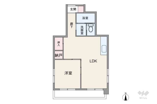 丸美タウンマンション今池:間取り図面
