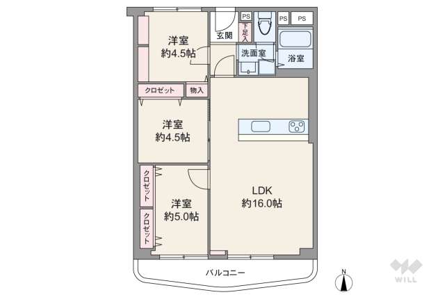 661841Rの間取り図