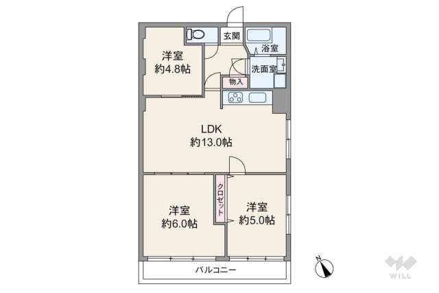 正ビル:間取り図面