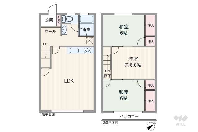 藤森ハイツ:間取り図面